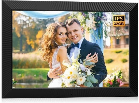 Fullja Büyük Dijital Fotoğraf Çerçevesi 19 İnç 32 GB