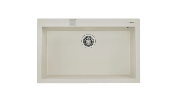 TEKA FORSQUARE 72.40 TEZGAH ÜSTÜ BRIGHT KREM GRANİT EVYE ürün görseli