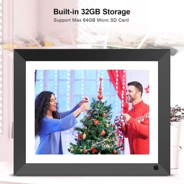 Fullja 11 inç Çift WiFi Dijital Fotoğraf Çerçevesi - 5