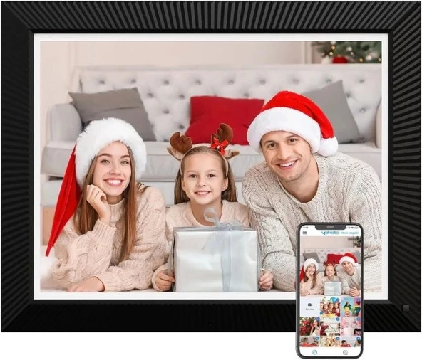 Nethgrow Büyük Dijital Resim Çerçevesi - 16.2 inç 32 GB