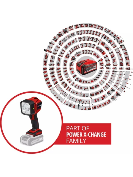 Einhell TC-Cl 18/350 Li - Solo, Akülü Projektör - 3