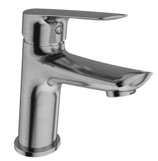 KALE TANDEM LAVABO BATARYASI (H12) FIRÇALANMIŞ NİKEL