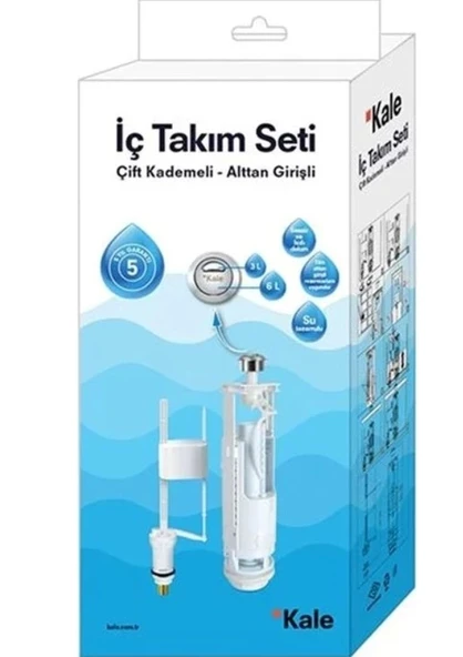 KALE YENİ 3/6 L. İÇ TAKIM KUTULU