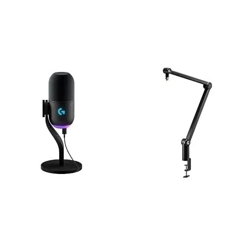 Logitech G Yeti GX Dinamik RGB Oyun Mikrofonu Black
