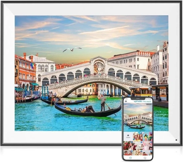 Fullja 17" Dijital Resim Çerçevesi - Large 32 GB