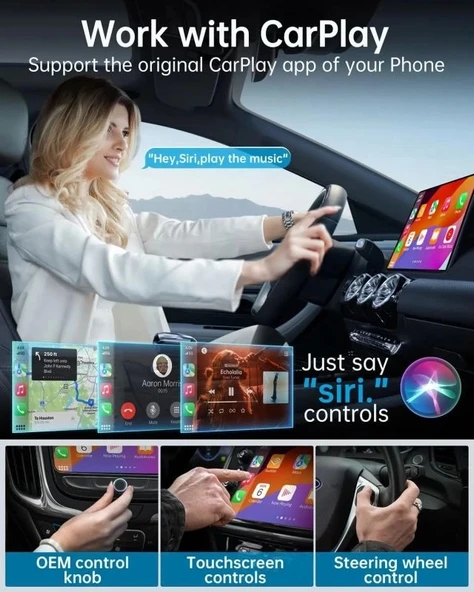 Luckymore Kablosuz Carplay Adaptörü - 3