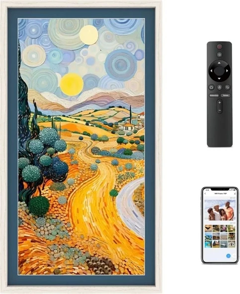Eco4life 21.5 İnç WiFi Dijital Fotoğraf Çerçevesi 21.5 Inch