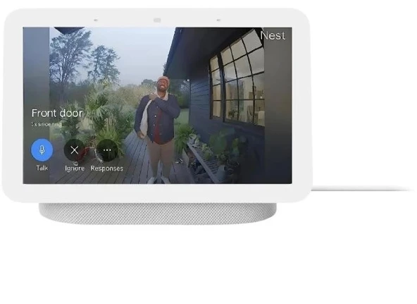 Google Nest Hub 17,78Cm Akıllı Ekran (2. Nesil) - Chalk - 2