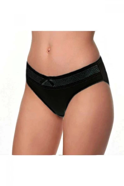 Tutku Elit 12' li Bayan Beli Dantelli Bikini Külot 2704 - 4