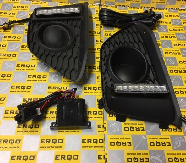 SİS FAR KİTİ JAZZ 2016(2 SİS+2 KAPAK+DRL) ürün görseli 1