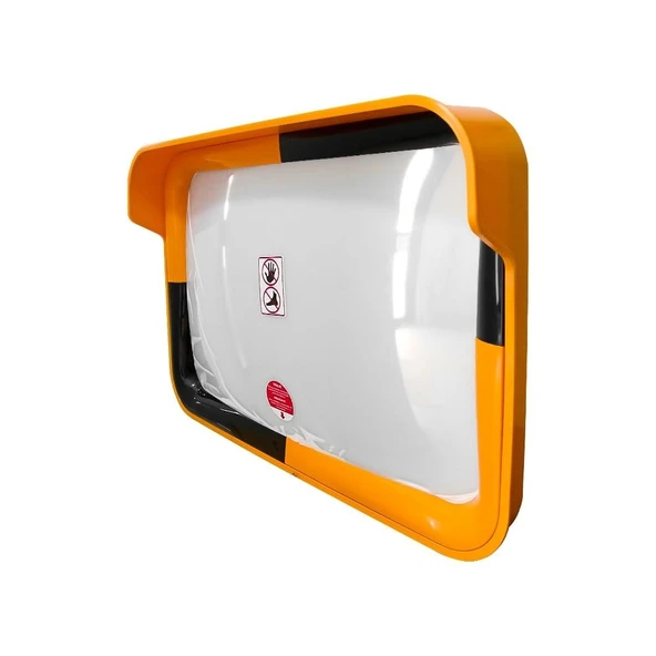 Sarı-Siyah Tümsek Ayna 40x60 cm