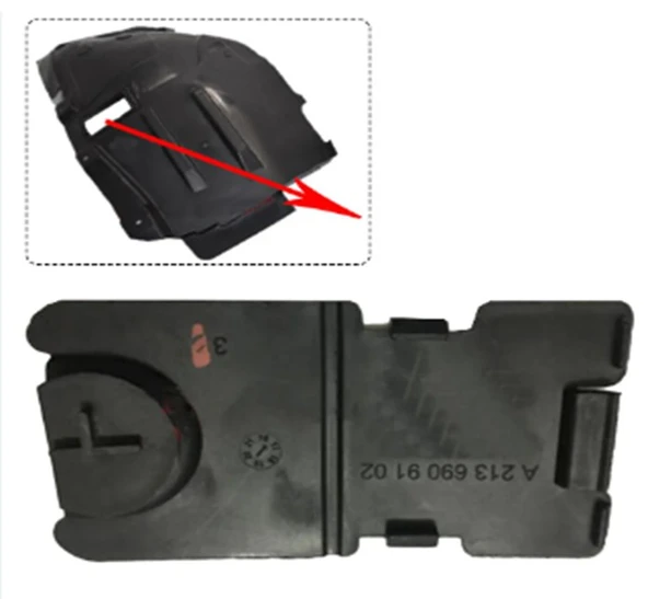 ÇAMURLUK DAVLUMBAZ KAPAGI ÖN W213 C238 ürün görseli 1