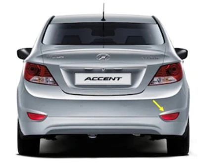 REFLEKTÖR ARKA TAMPON SAG HYUNDAİ ACCENT BLUE 2011-> ürün görseli 1