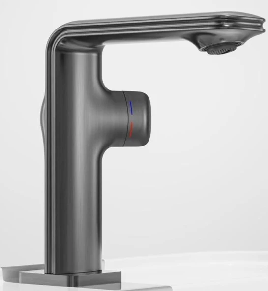 FLEKO BLANCA ANTRASİT LAVABO BATARYASI
