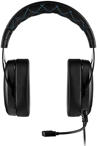 Corsair HS50 Pro Stereo CA-9011217-EU Mavi Kablolu Kulak Üstü Oyuncu Kulaklığı