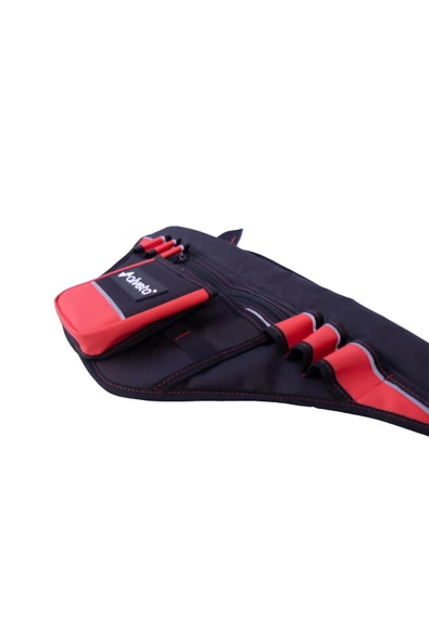 Alveta Profesyonel Universal Bel Tipi Takım Kemeri Elektrikçi Sucu Kalıpçı El Aletleri Çantası 8684250505 - 4