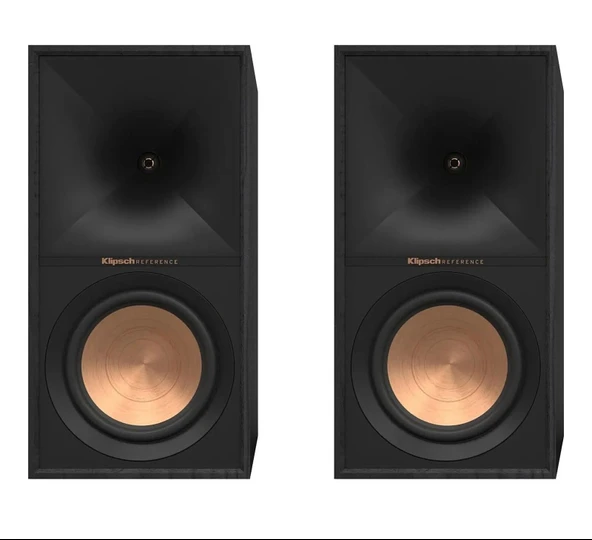Klipsch R-60M Raf Tipi Pasif Hoparlör Çift Siyah