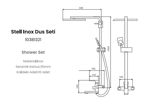 FLEKO STELL BANYO DUŞ SİSTEMİ - 2