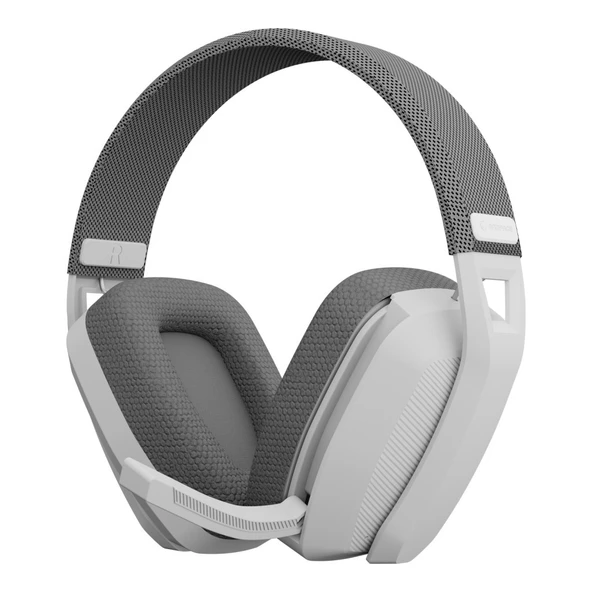 Rampage BLITZ Beyaz/Gri Wireless 2.4G+ Bluetooth Mikrofonlu Oyuncu Kulaklığı