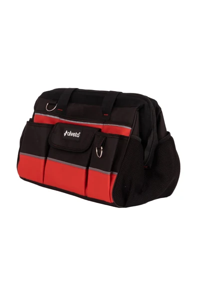 Alveta Profesyonel Hırdavat El Aletleri Tamir Bakım Onarım Takım Çantası L Boy Omuz Askılı 8684250502 - 4