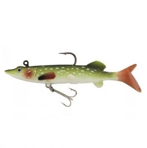 Effe Sasi Turna 14cm 40gr Suni Silikon Yem - Resim 4