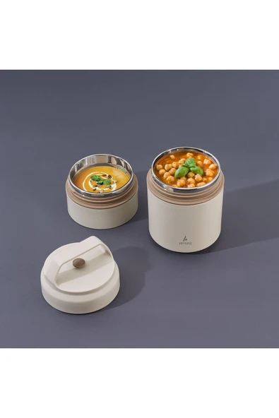 ARYILDIZ BENTO LUNCH BOX KATLI BEIGE 620ML