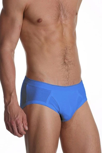 3 Adet Çift Kaplan Elastanlı Erkek Slip Külot 887 - Resim 5