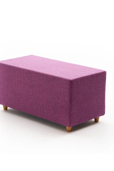 Favora Urla Puf - Mürdüm - 4