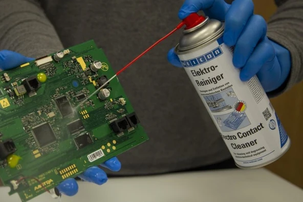 Weicon Elektro Kontak Temizleyici Sprey 400ml-Elektroteknik veya mekanik bileşenler için temizleyici - 4