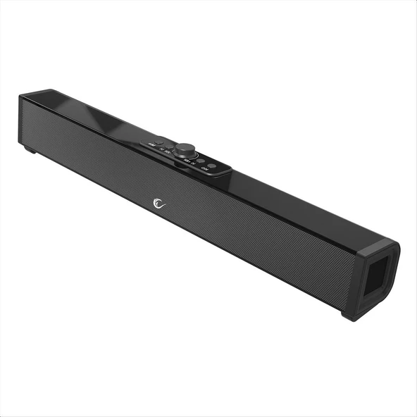 RAMPAGE RM-1 2X15W + 34W TF/BT/AUX/USB RGB Gaming Soundbar Speaker - 3