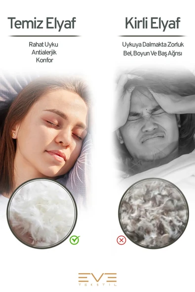 Fermuarlı Kuzu Desenli Diamond Antialerjik Yıkanabilir Nano Jel Yastık – 1000 gr (50x70 cm) - 5