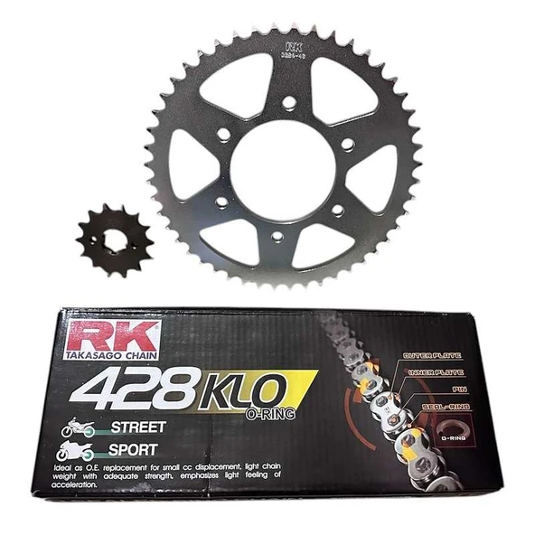 Yamaha MT 125 RK Dişli Seti 2014-2015