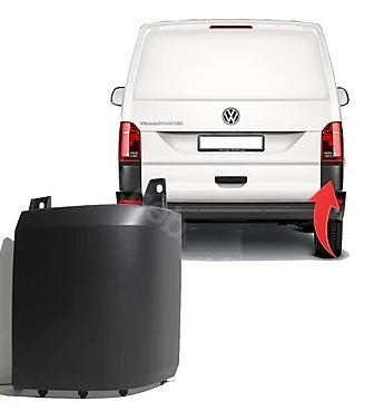 Transporter T7 Tampon Köşe Plastigi Arka Sag 2015>> ürün görseli 1