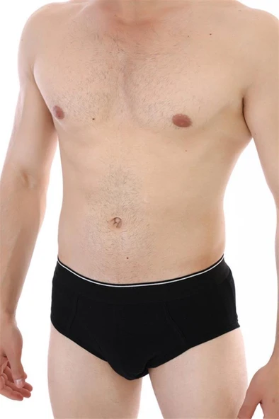 3 Adet Çift Kaplan Elastanlı Erkek Slip Külot 887 - Resim 3