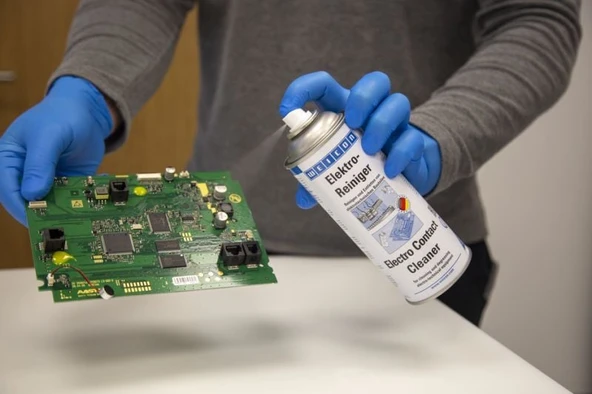 Weicon Elektro Kontak Temizleyici Sprey 400ml-Elektroteknik veya mekanik bileşenler için temizleyici - 5