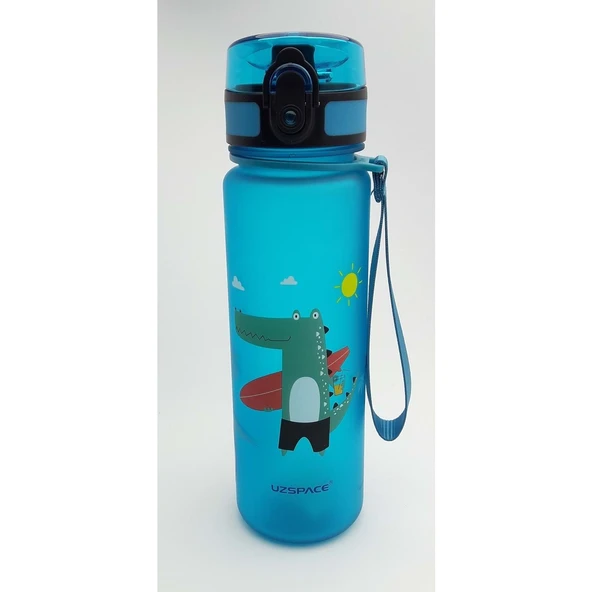 Uzspace Tritan 500 ml (Aurora Blue-Crocodile) Matara 3026-5