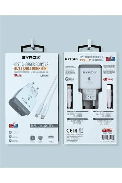 Umut Bilişim Teknolojileri _  Apple Iphone Uyumlu Hızlı Şarj Aleti 18W Usb-C Kablo+Adaptör 11-12 Pro PD18L - 3