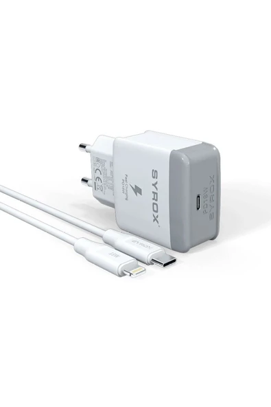 Umut Bilişim Teknolojileri _  Apple Iphone Uyumlu Hızlı Şarj Aleti 18W Usb-C Kablo+Adaptör 11-12 Pro PD18L
