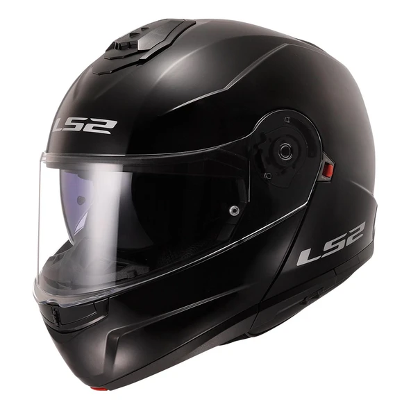 LS2 STROBE 2 SİYAH KASK - 5