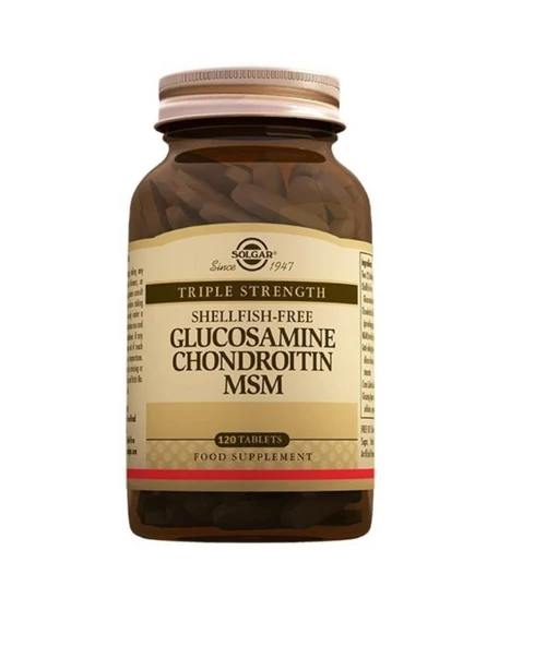 Solgar Glucosamine Chondroitin Msm 120 Tablet- SKT: 10/2027