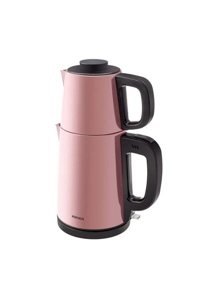 Karaca Tea Break Rose Gold 1650 W Çelik Demlikli Çay Makinesi - 4