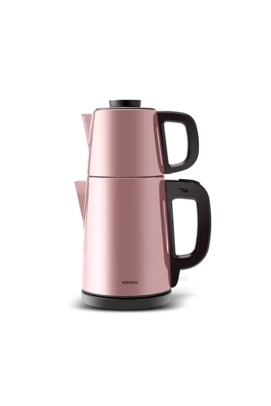Karaca Tea Break Rose Gold 1650 W Çelik Demlikli Çay Makinesi - 3