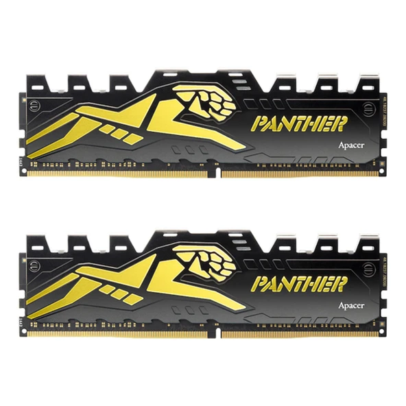 Apacer Panther AH4U32G32C28Y7GAA-2 32GB (2x16GB) DDR4 3200MHz CL16 Masaüstü Bellek