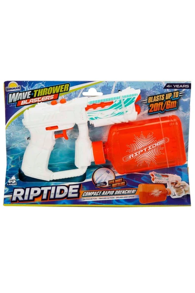 Riptide Su Tabancası 23cm. ile 250 ml Kapasite ve 6 Metre Atış Mesafesiyle Rakiplerini Islat! - 2