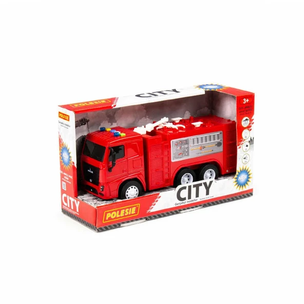 City Işıklı ve Sesli İtfaiye Aracı - 3