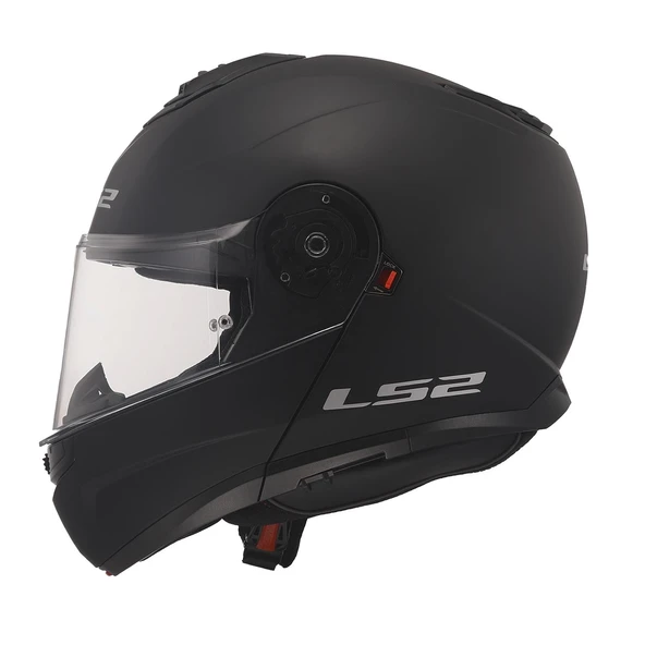 LS2 STROBE 2 MAT SİYAH KASK - 2