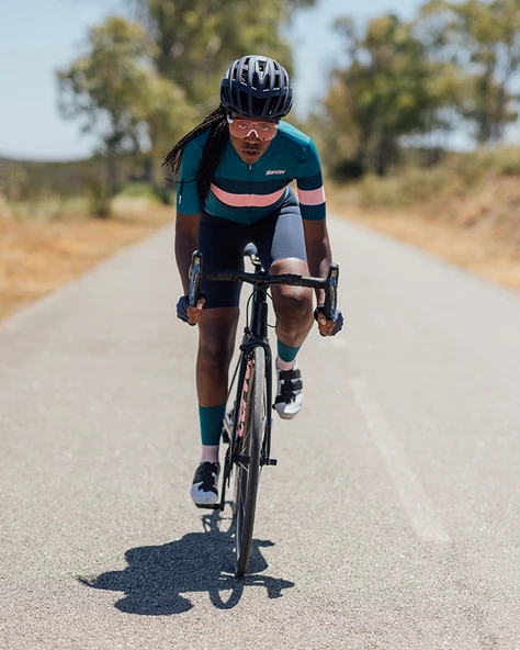 Santini Sleek Bengal Kadın Bisiklet Forması 3S940L75CESLKBENG - Resim 8