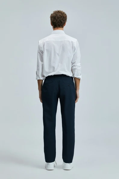 Lufian Ellery Erkek Basic Gömlek Regular Fit Beyaz - 6