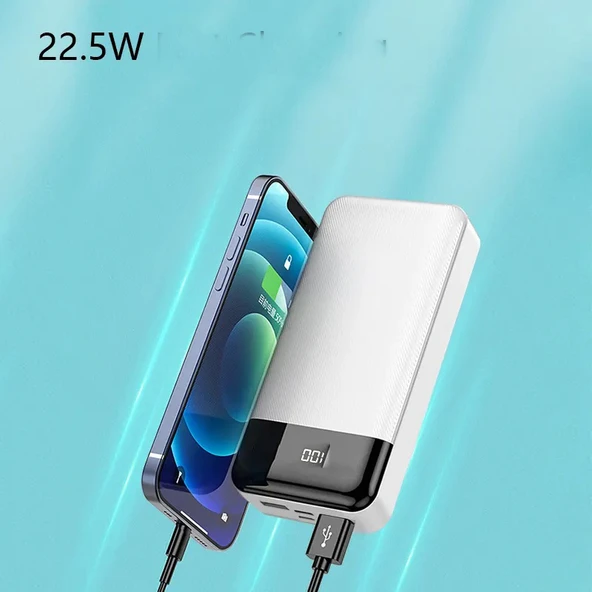 30000 mAh 22.5W Hızlı Şarj Özellikli Taşınabilir Şarj Cihazı MacSafe Özellikli - 4