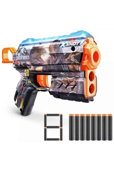 Skins Flux Jurassic World 8 Mermili Sünger Dart Atan Silah S1 ile Hayatta Kalma Savaşına Katıl! - 2